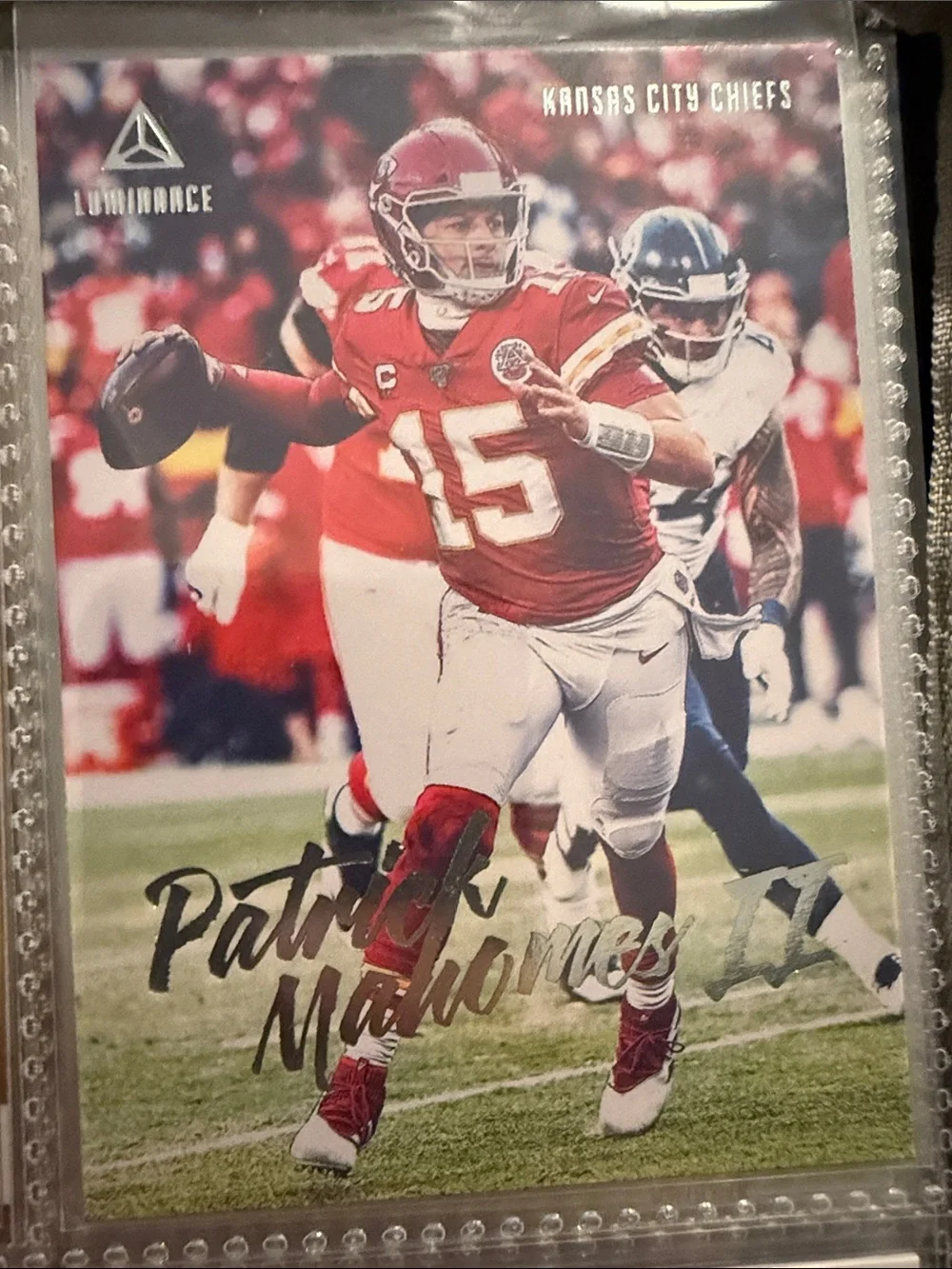 Patrick Mahomes II Kansas City Chiefs Trading Card - Red